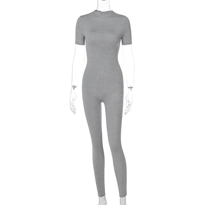Damen Figurbetonter Jumpsuit Drune
