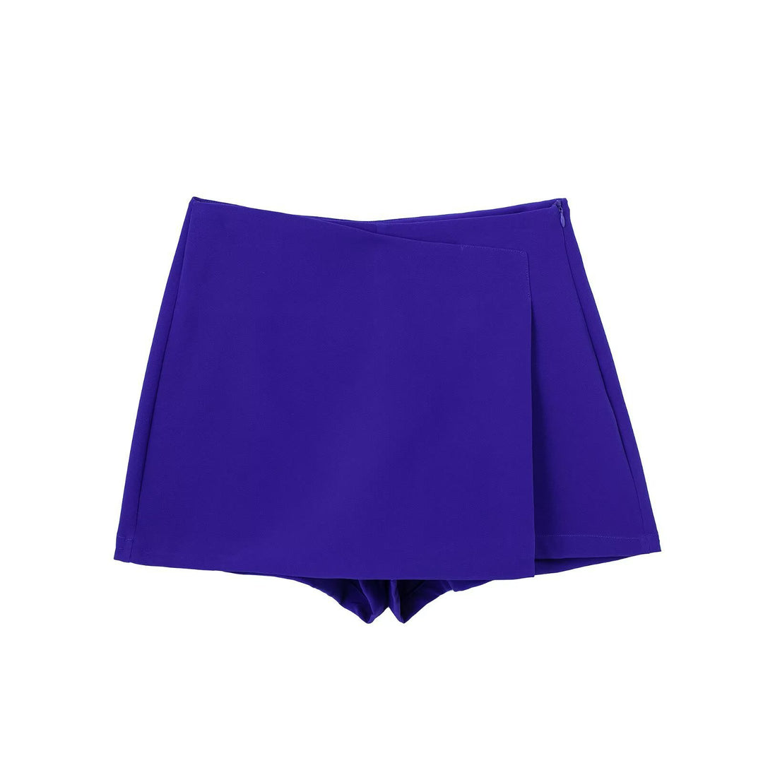 Damen sportliche Shorts mit elegantem Layering-Design Drune