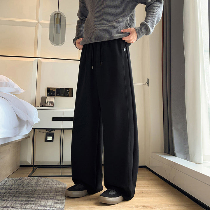 Herren Komfortable Freizeithose