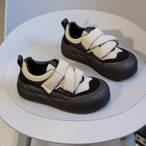 Damen Sneakers mit doppeltem Klettverschluss und modischem Design Drune