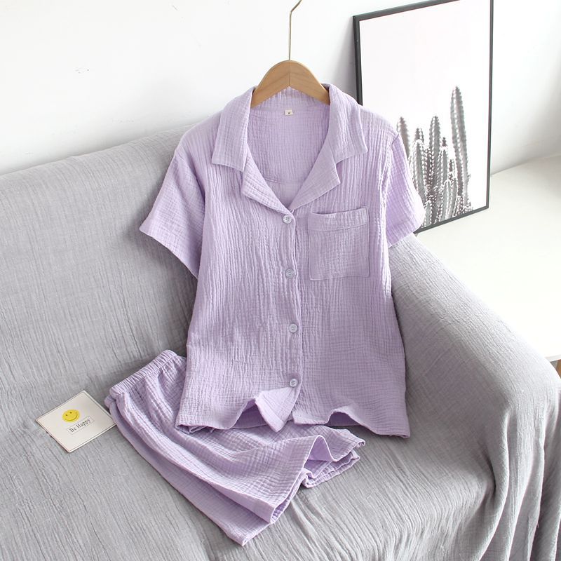 Damen Lightweight Casual Loungewear Set Drune