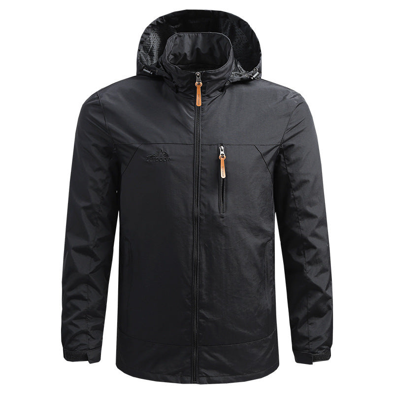 Herren Hochleistungs-Windjacke mit praktischen Taschen Drune