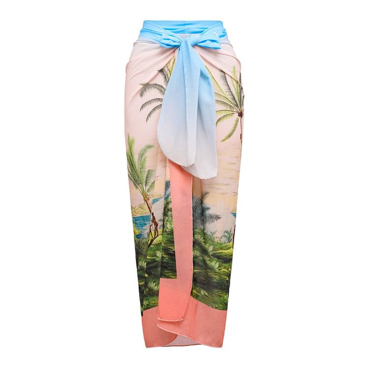 Damen Bikiniset mit hochwertigem Flowerprint und verstellbaren Trägern Drune