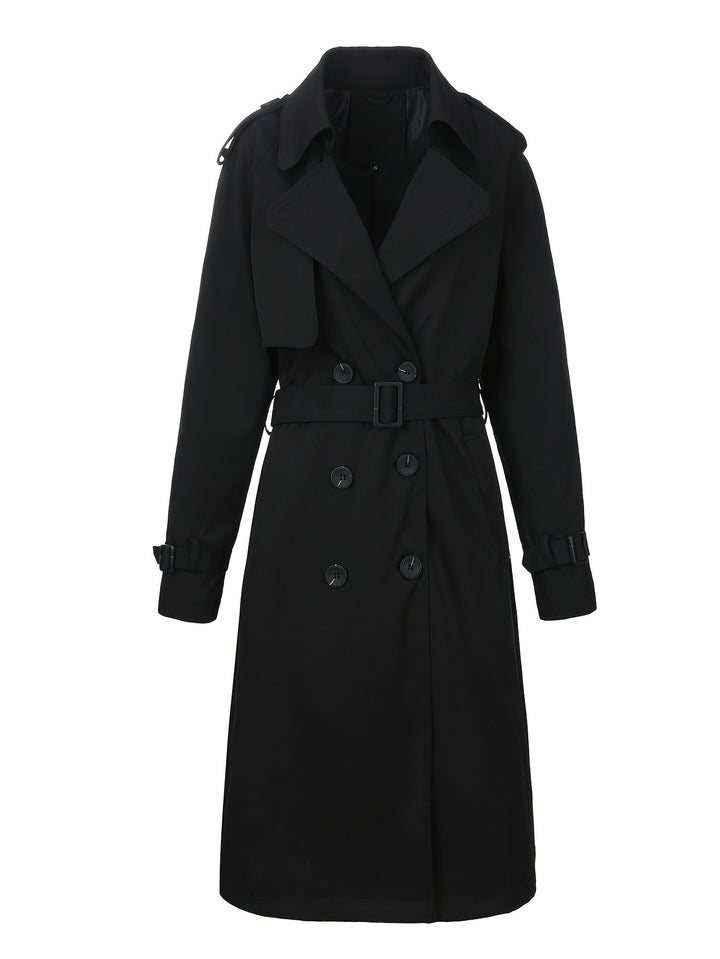 Damen Modischer und eleganter Trenchcoat Drune