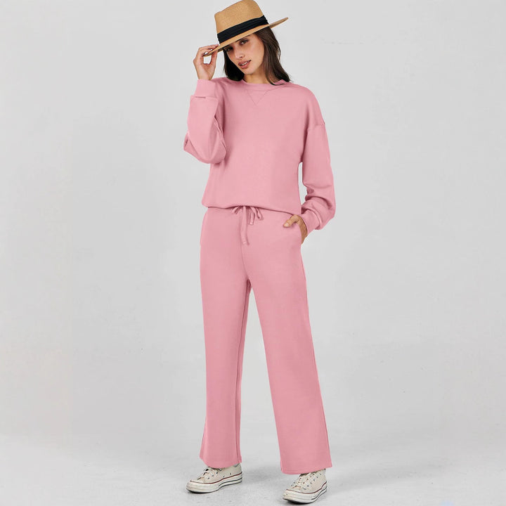 Damen entspannten Komfort Sweatset Drune