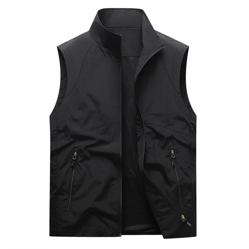 Damen Leichte Outdoor-Weste mit praktischen Taschen