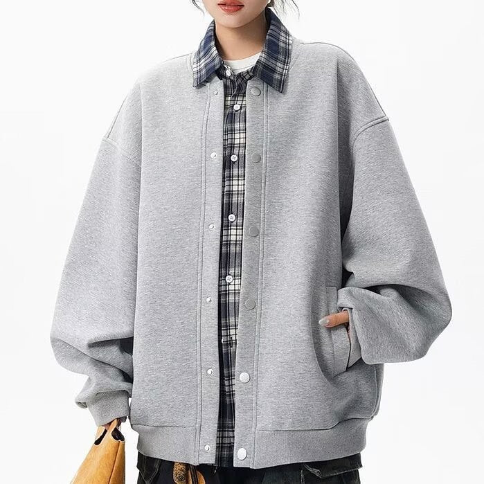 Herren Urbanes Oversized Sweatshirt Drune