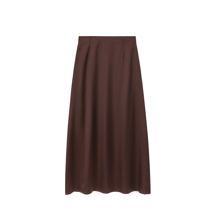 Damen Elegante Midi-Rock Drune