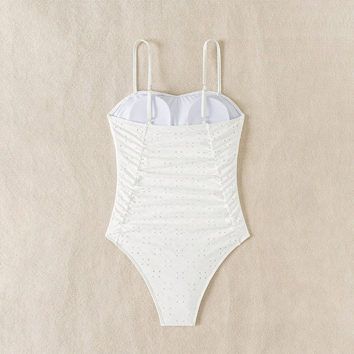 Damen Eleganter und figurbetonter Einteiler Badeanzug Drune