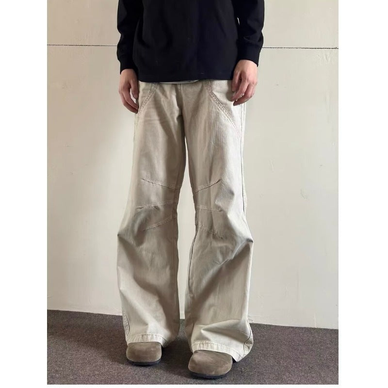 Herren Lässige und bequeme weite Cargo-Hose Drune