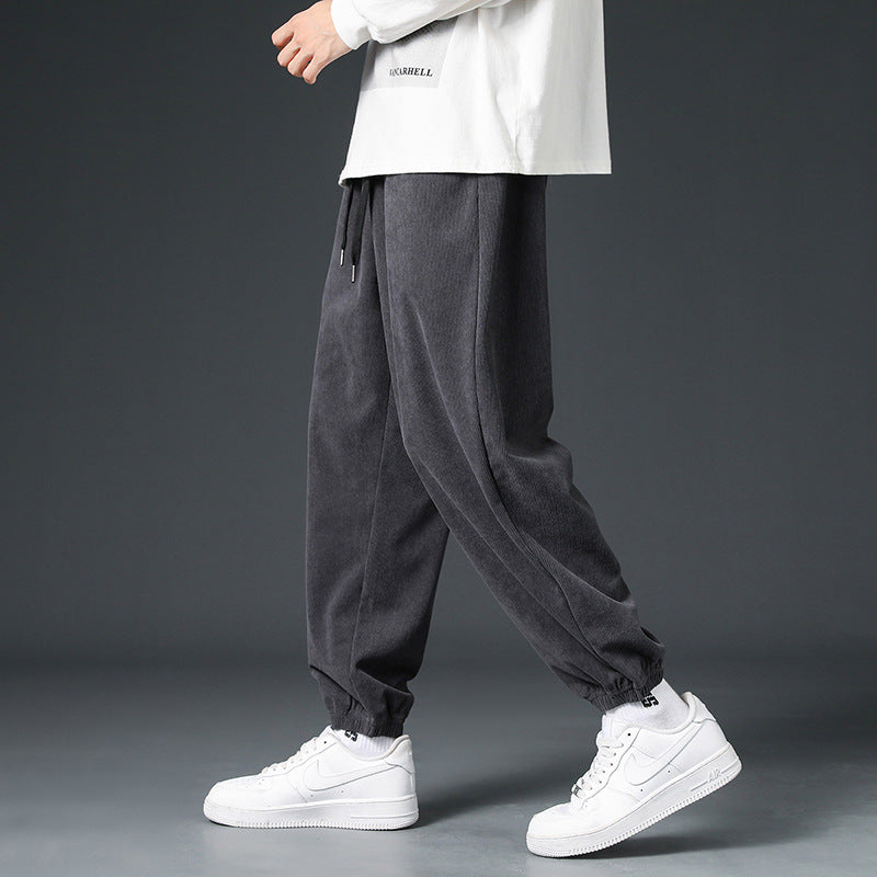 Herren Sportliche Relaxed Fit Freizeithose