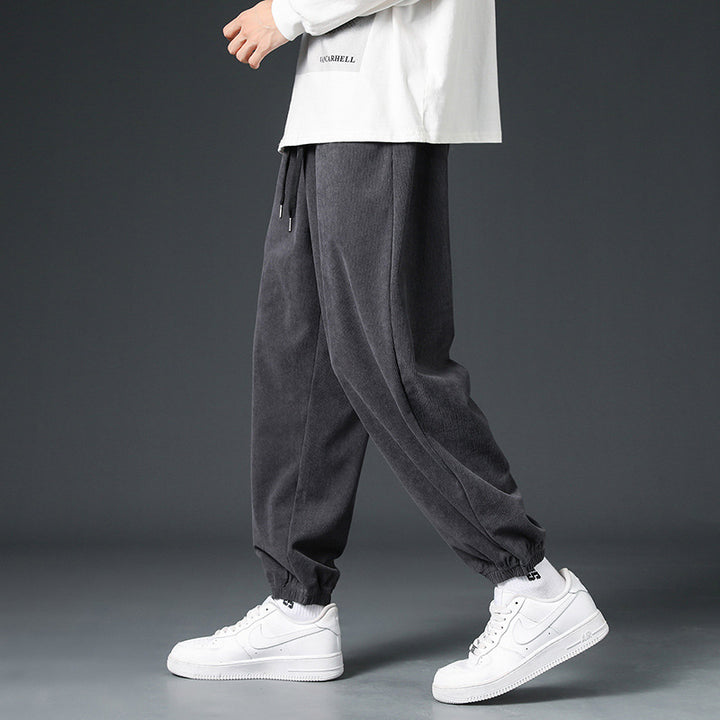 Herren Sportliche Relaxed Fit Freizeithose