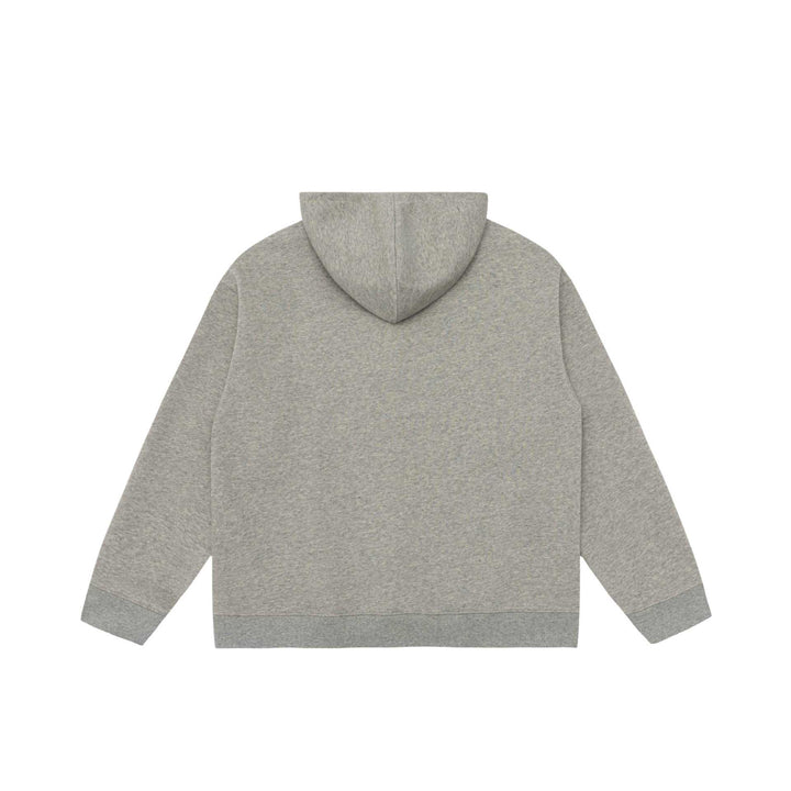 Unisex Kapuzen-Halbzip-Sweatshirt im Oversize-Fit mit Kängurutasche Drune