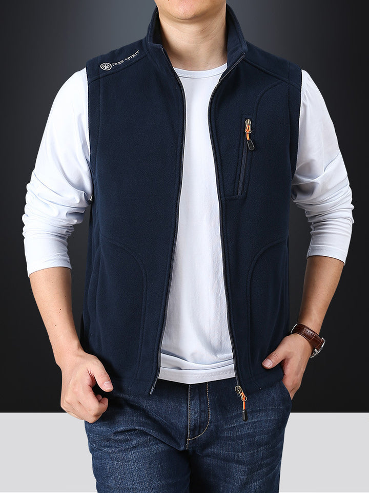 Herren Weiche Fleece-Weste Drune