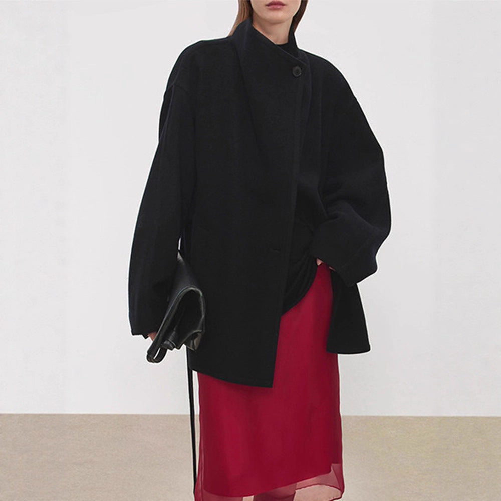 Damen oversized Wolljacke Drune