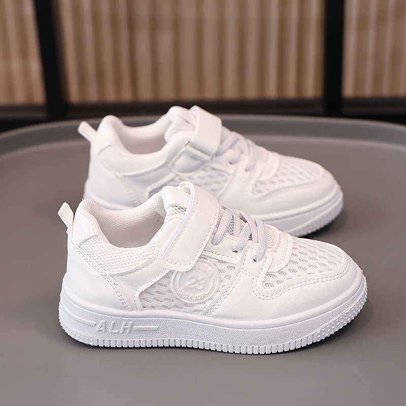 Damen Sportliche Sneaker mit atmungsaktiver Mesh-Oberfläche und praktischem Klettverschluss Drune