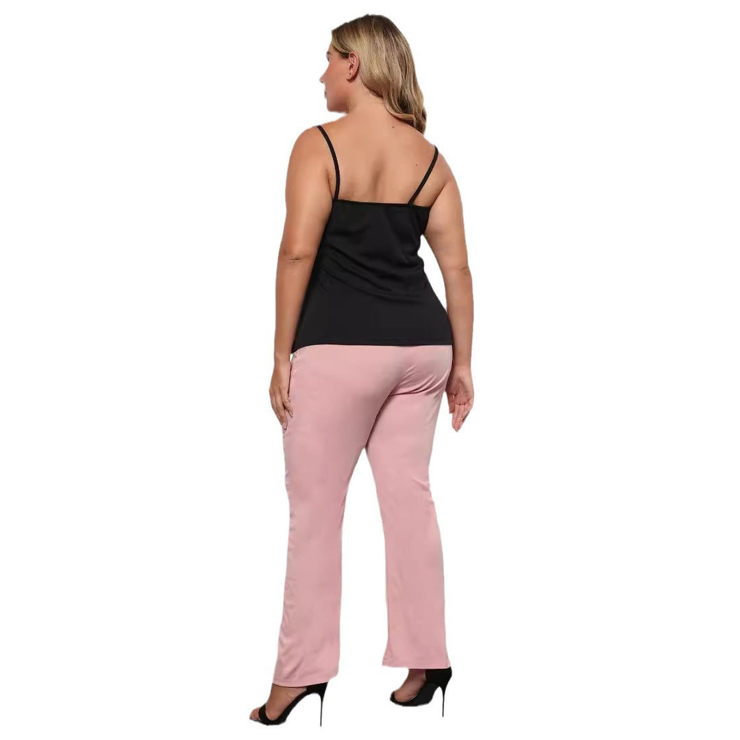 Damen Elegante Hochbundhose mit bequemem Schnitt Drune