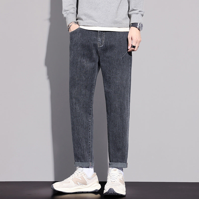 Herren Modische Relaxed Fit Jeans Drune