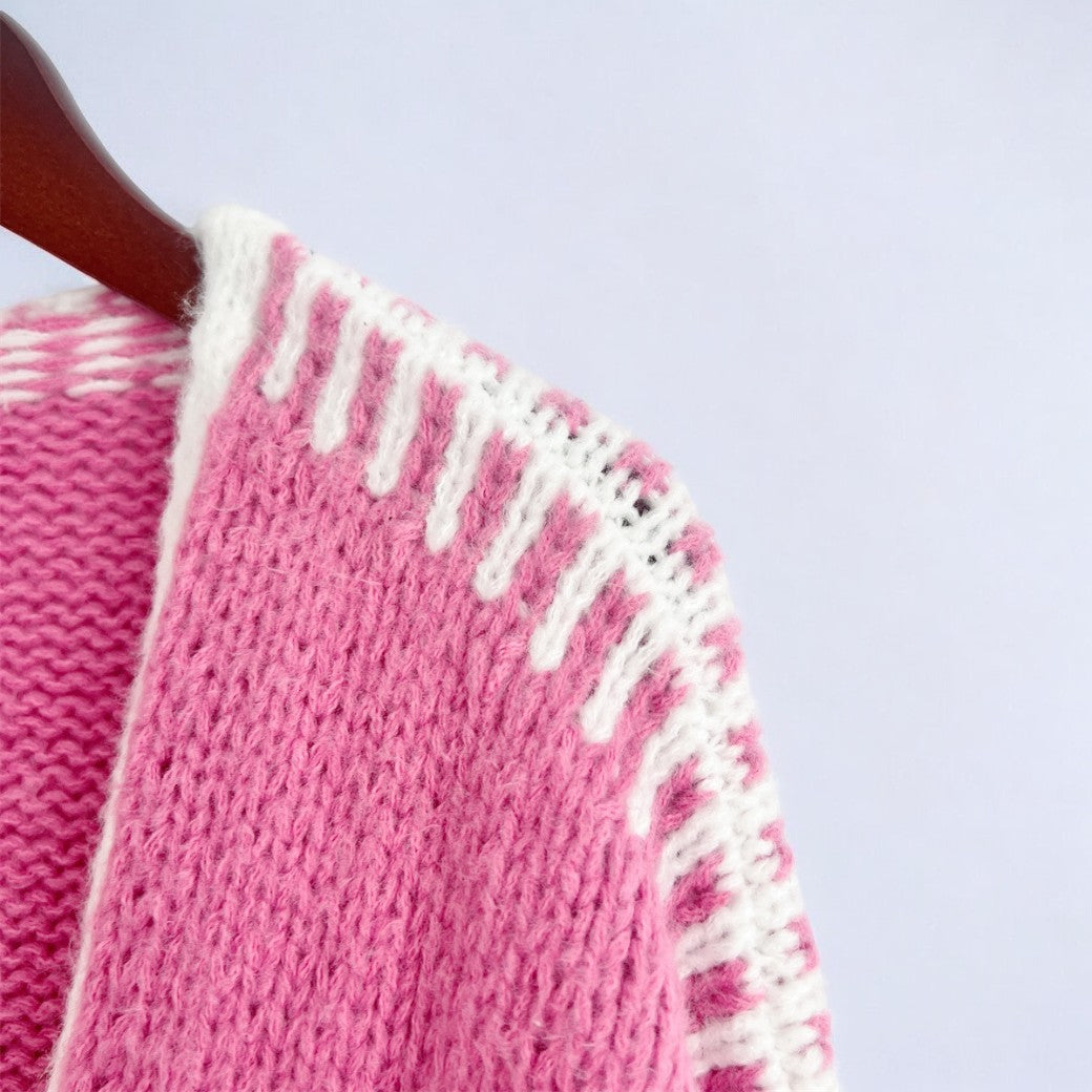 Drune | Elegante Strickjacke Im Overgröße Stil