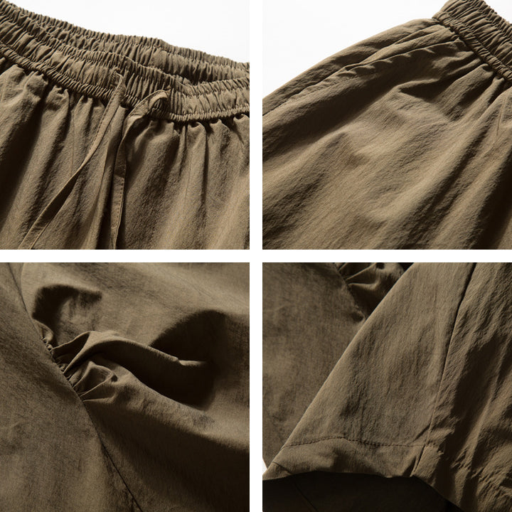 Unisex Weite Culotte-Hose Drune
