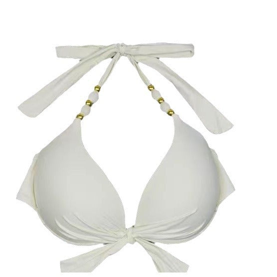 Damen Triangel-Bikini mit elegantem Bindeband und extravagantem Muster Drune