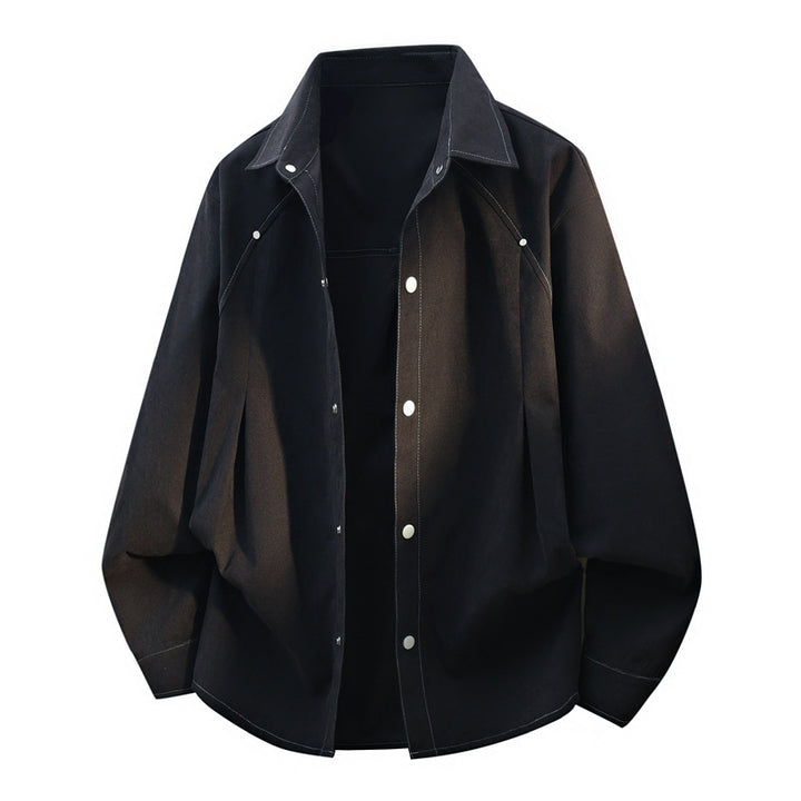 Herren Lässige Overshirtjacke Drune