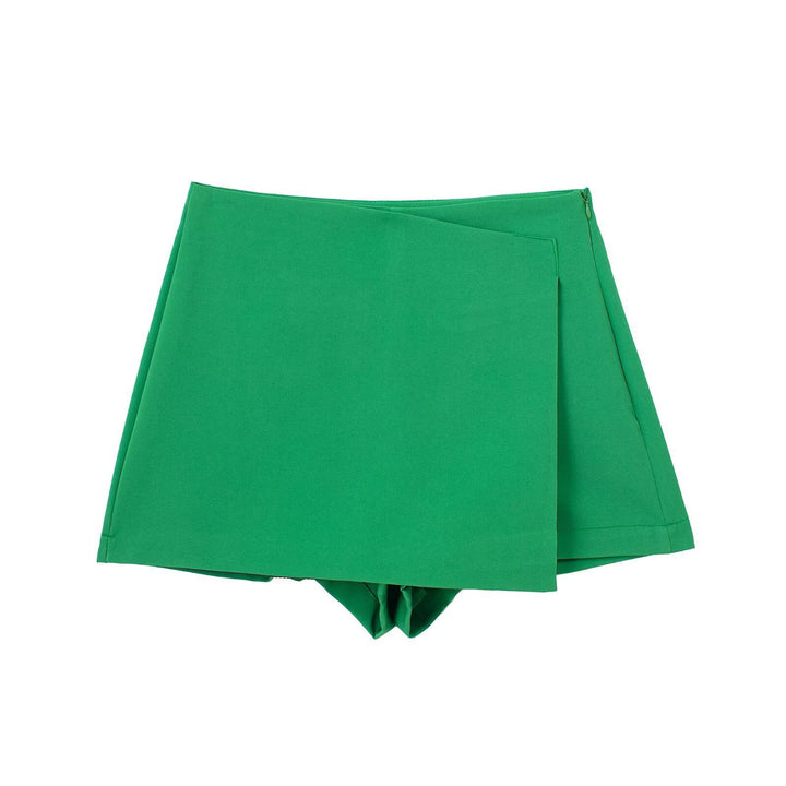 Damen sportliche Shorts mit elegantem Layering-Design Drune