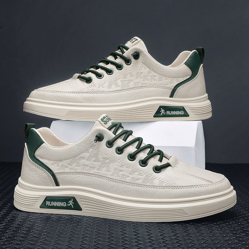 Herren Plateau-Low-Top Sneaker mit gepolstertem Komfortfußbett Drune