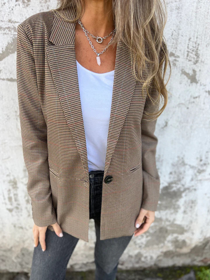 Drune | Ein Knopf Taschen Blazer