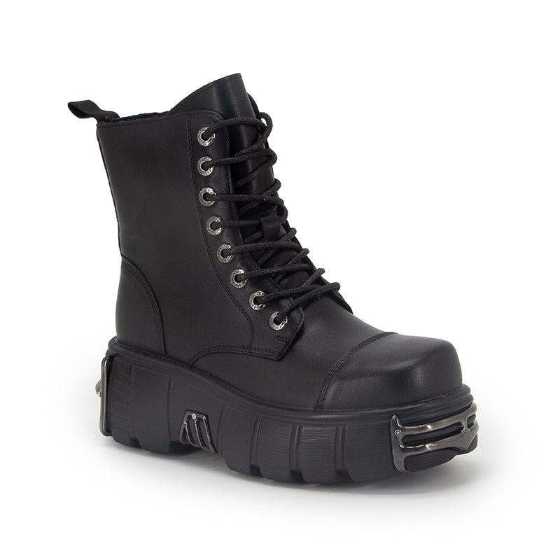 Drune | Damen Stiefeletten Damen Motorradstiefel