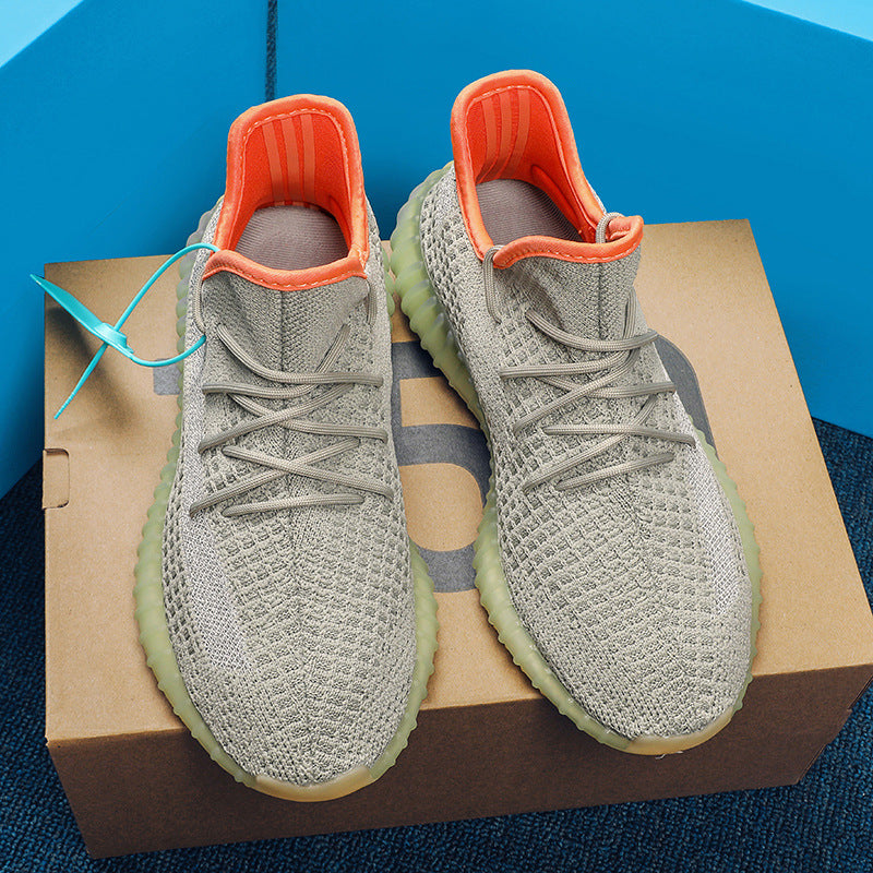 Damen Hochleistungs-Laufschuhe mit atmungsaktiver Strickoberfläche und rutschfester Sohle Drune