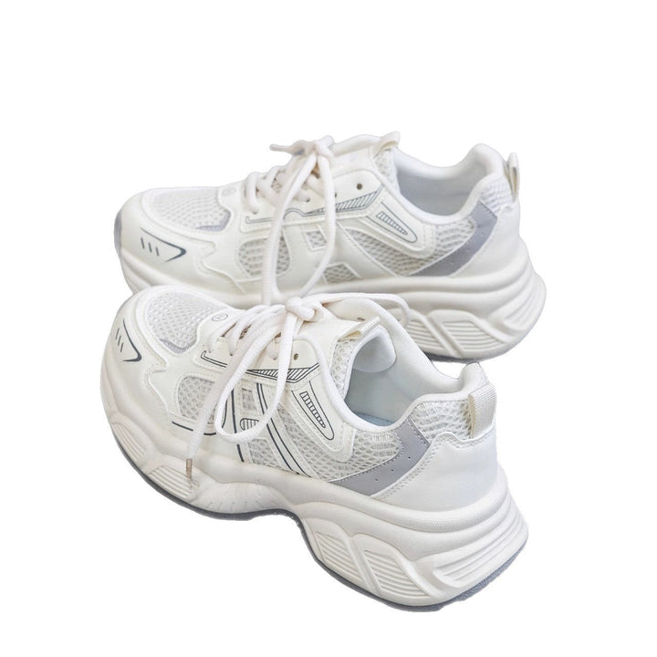 Damen Multicolor Laufschuhe mit atmungsaktiver Obermaterialstruktur und rutschfester Sohle Drune