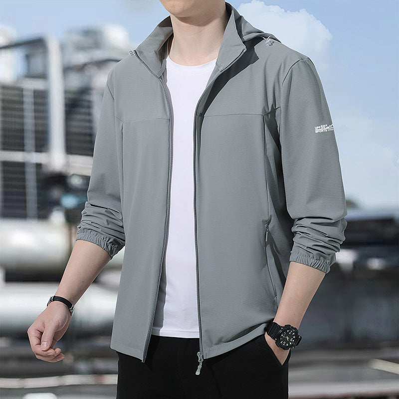 Herren Leichte Sportjacke Drune