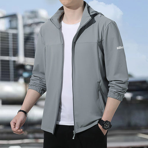 Herren Leichte Sportjacke Drune