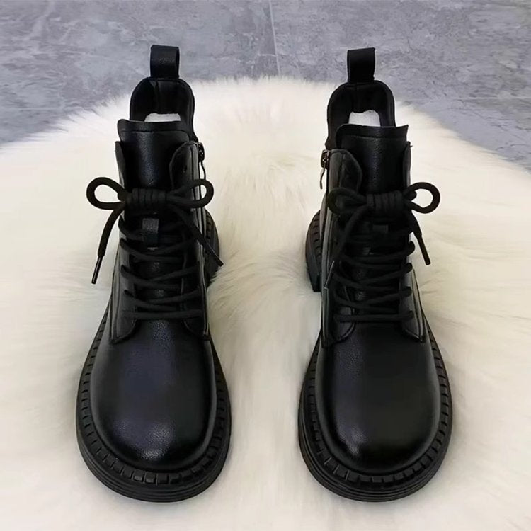 Damen Modische Chunky Boots Drune