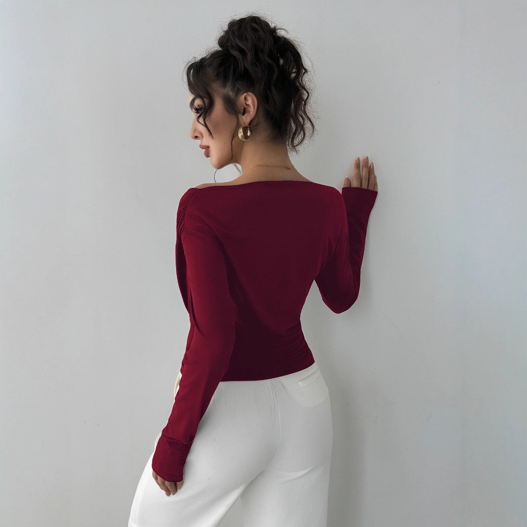Damen Wickeloberteil Drune