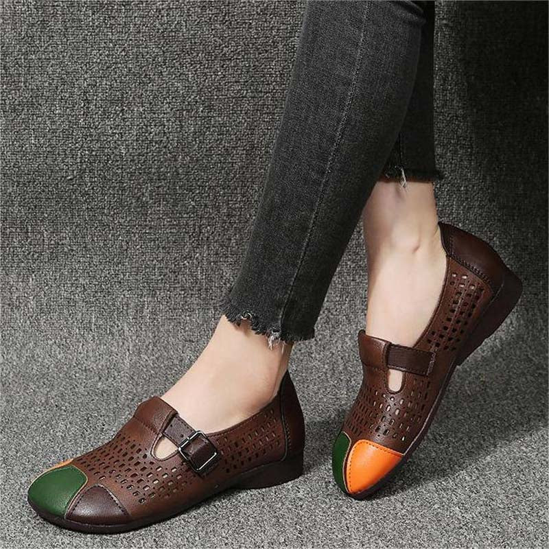 Luftige Damensandalen mit Schnalle – Zoë Drune