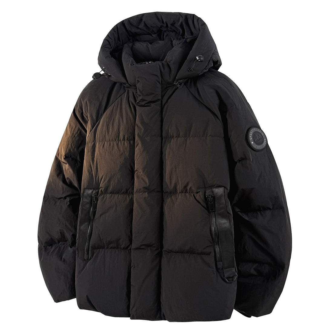 Herren Ultraleichte Steppjacke mit Kapuze Drune