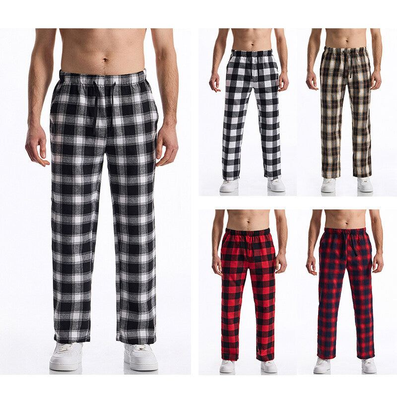 Herren Pyjamahose aus weichem Flanell Drune
