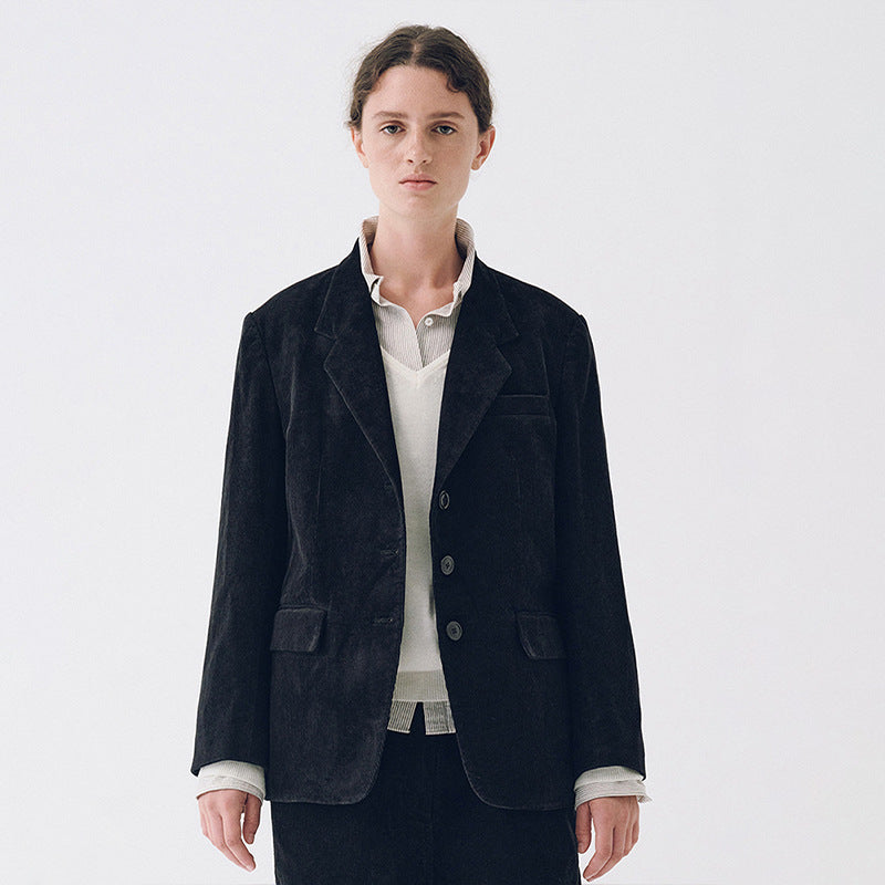Damen Eleganter Vintage-Sakko Drune