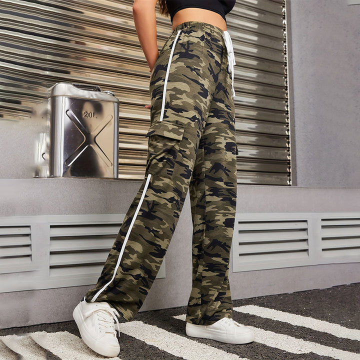 Damen Cargo-Hose mit hohem Tragekomfort und praktischen Seitentaschen Drune