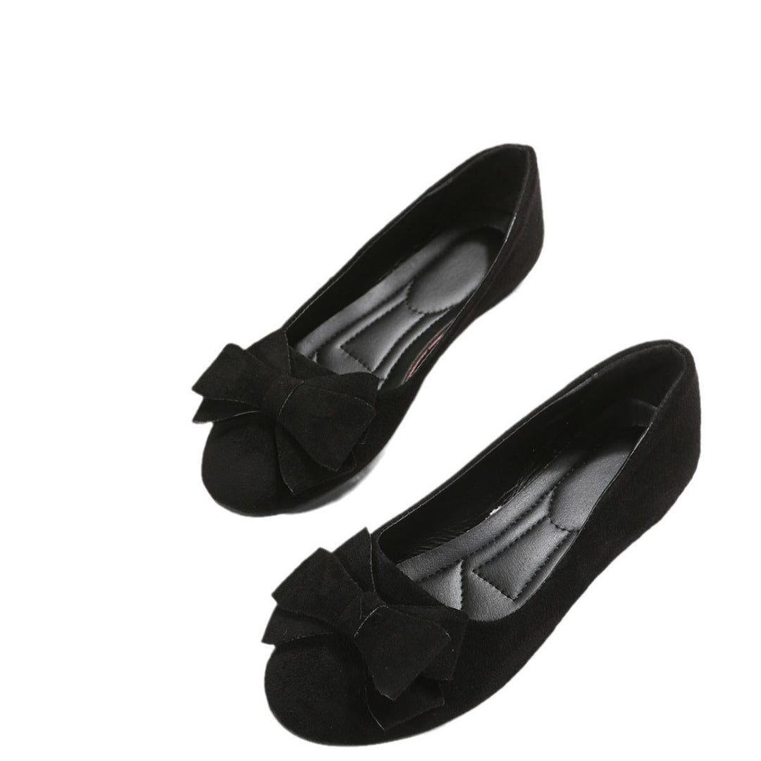 Damen Ballerinas mit modischem Schleifendetail Drune