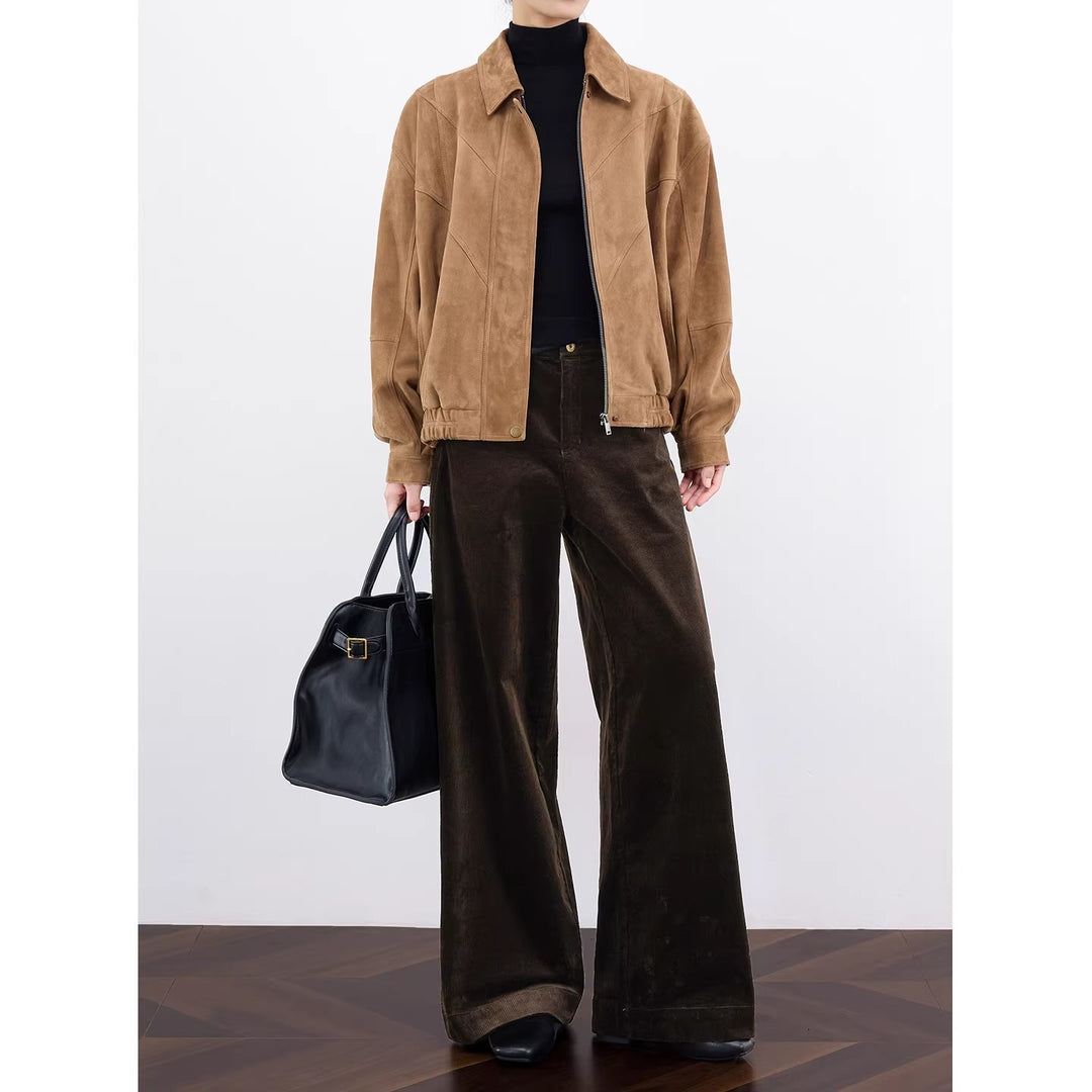 Damen Eleganter und lässiger Cord-Blazer Drune