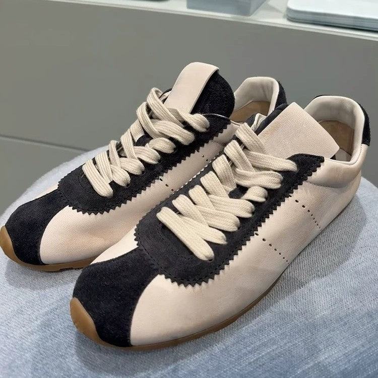 Damen Sneakers im eleganten Retro-Design mit atmungsaktiver Oberflächenstruktur Drune
