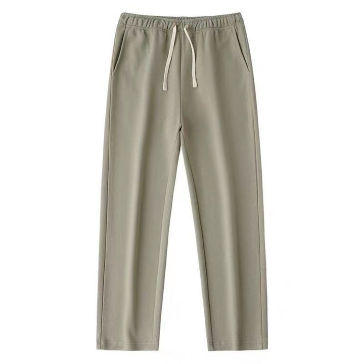 Herren Bequeme Freizeithose mit elastischem Bund und Seitentaschen Drune