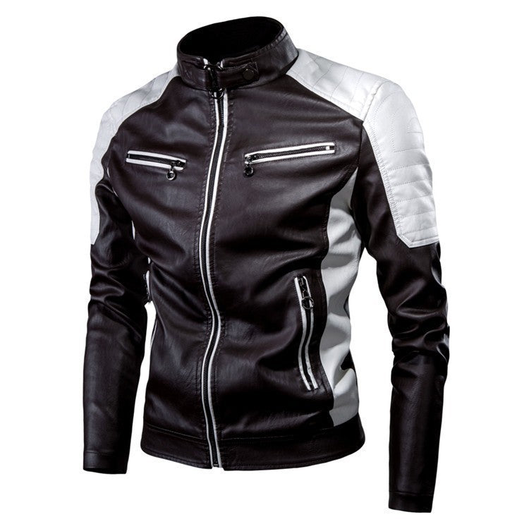 Herren Sportliche Bikerjacke Drune