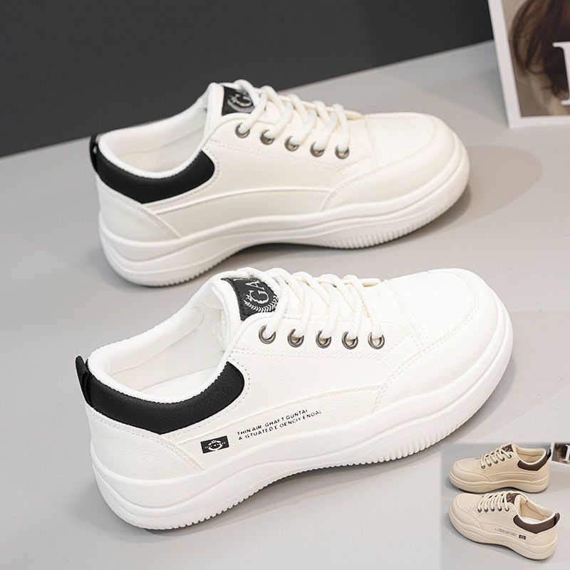 Damen Lässige Sneakers mit atmungsaktiver Oberflächenstruktur und dämpfender Sohle Drune