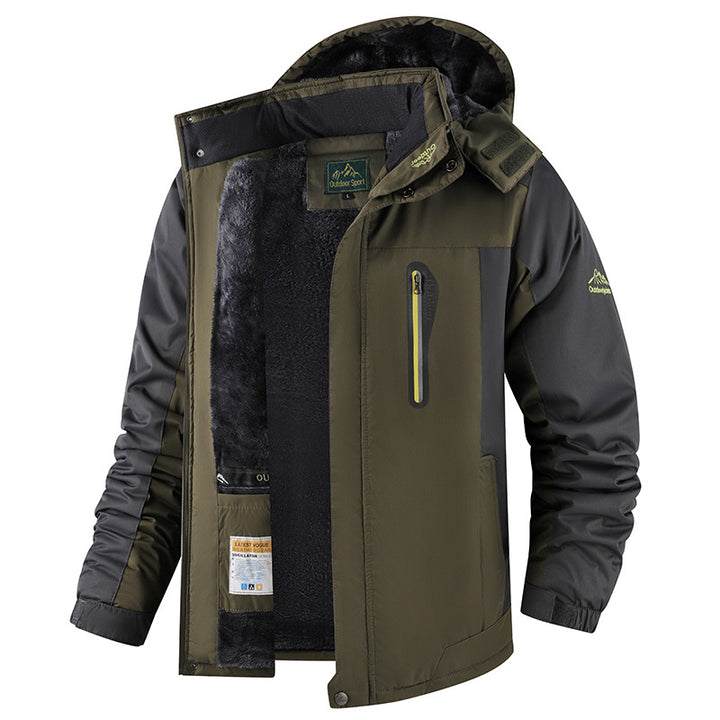 Herren Technische Outdoorjacke mit viele Taschen Drune