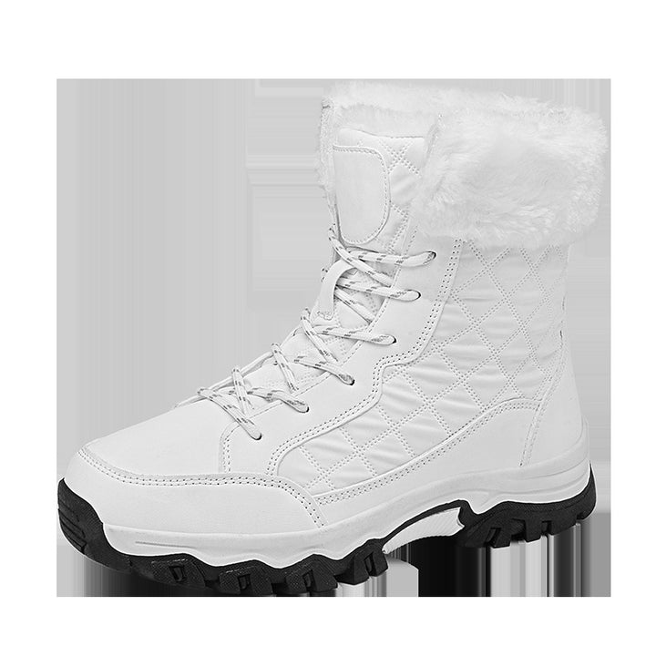 Damen Winterwanderschuhe mit warmem Fleece-Futter und rutschfester Sohle Drune