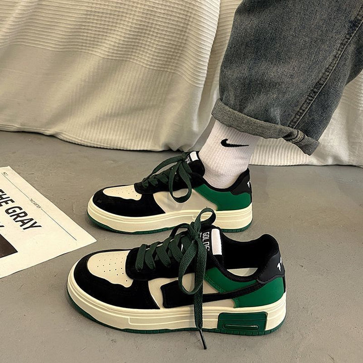 Damen Sneakers im urbanen Retro-Stil mit dicker Sohle Drune